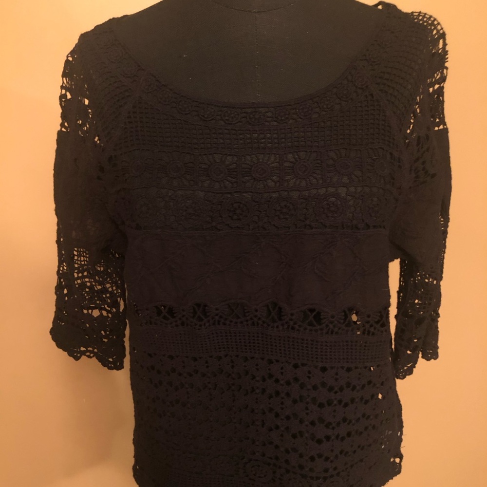 Crocheted Type Sweater/Top